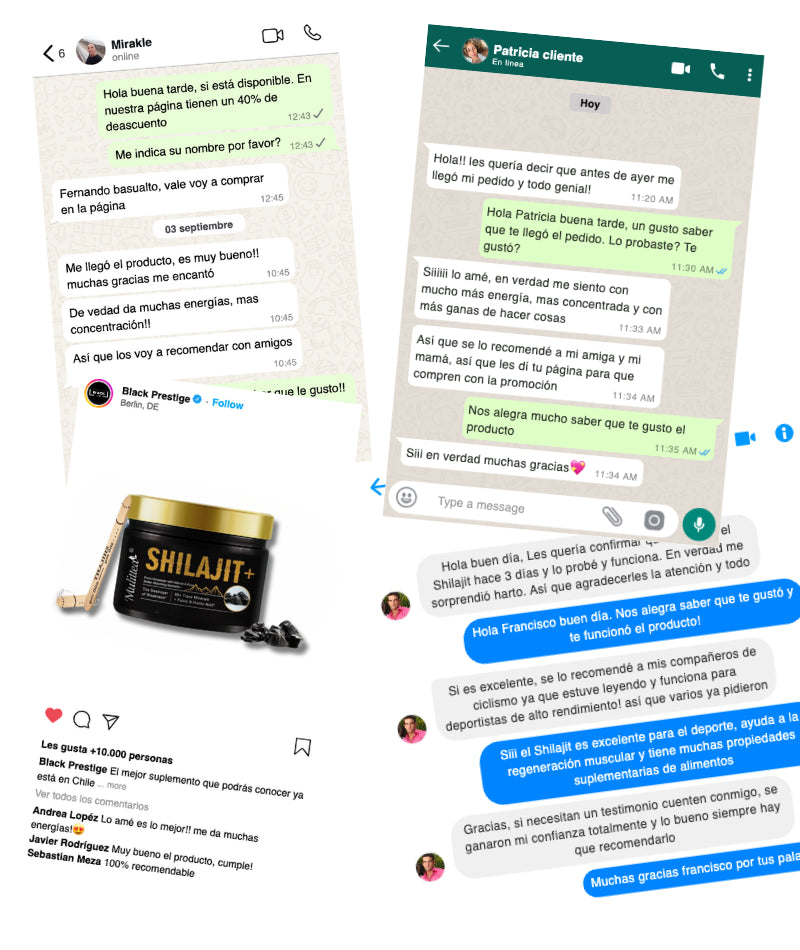 Resina Shilajit+⚡ Recupera tu energía 💪 (Compra 1, lleva 1 GRATIS 🎁)